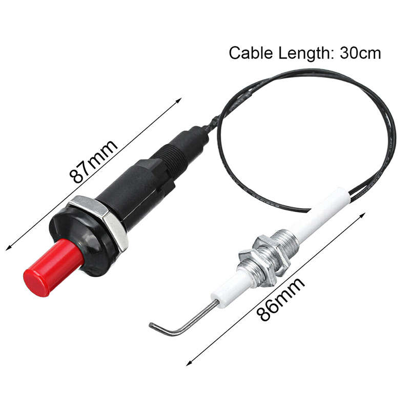 Home Cooking Appliances - Drukknop Piezo-ontsteker met kabel Vonkontstekingsset Oven