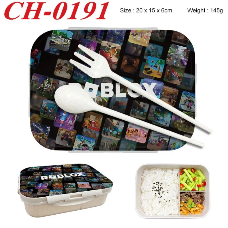 Home Cooking Food - Roblox Bento Lunchbox met gamefiguurprint, voedselcontainers,