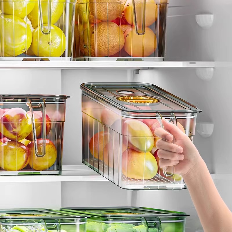 Home Cooking Food - Koelkast sorteren opbergdoos, eieren, fruit en
