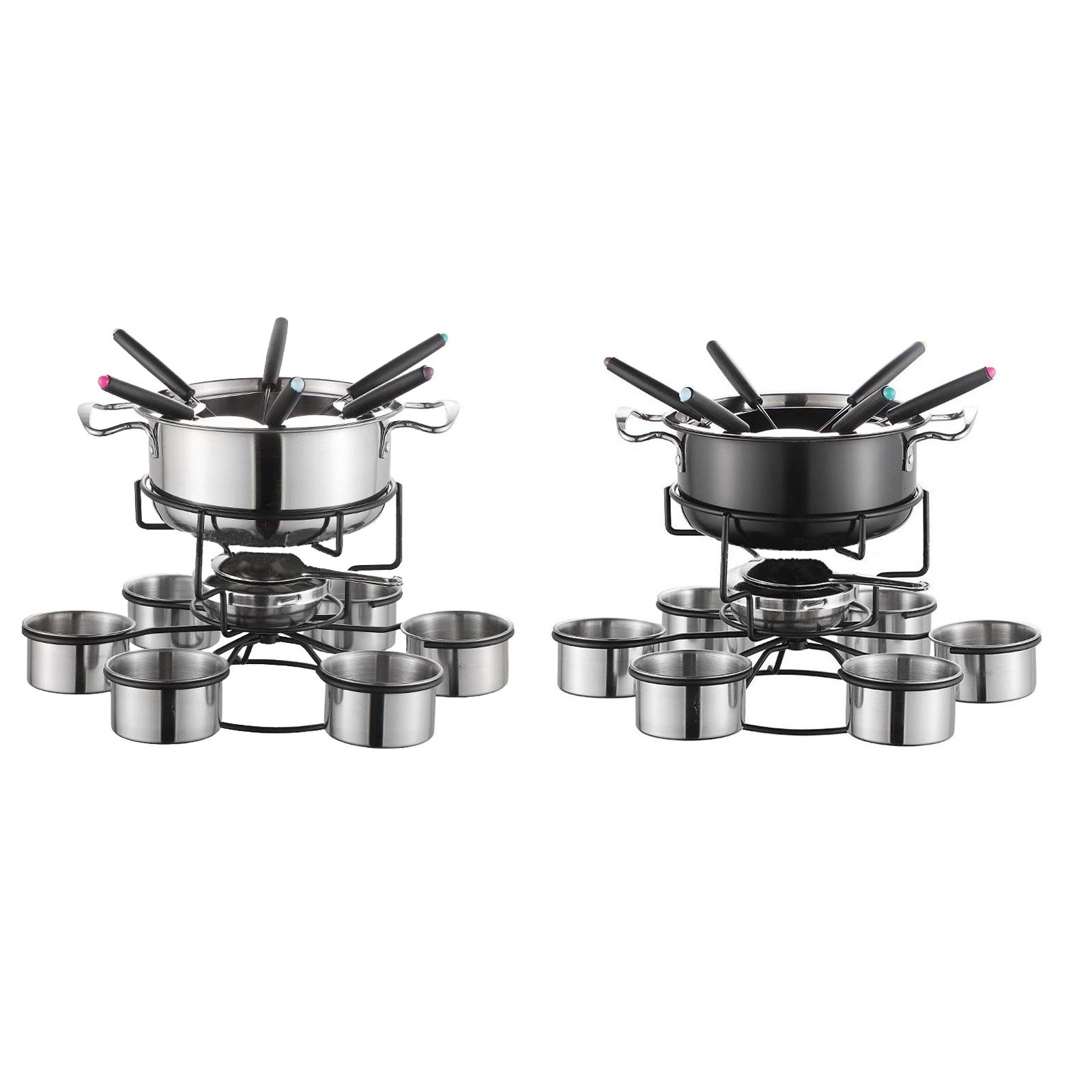 Home Cooking Set - Fonduepottenset Kookfornuis Verdikt Multifunctioneel Stabiel Smeltapparaat