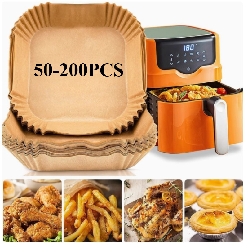 Home Cooking Oil Disposal - 50-200 Stuks Lucht Friteuse Perkamentpapier Food