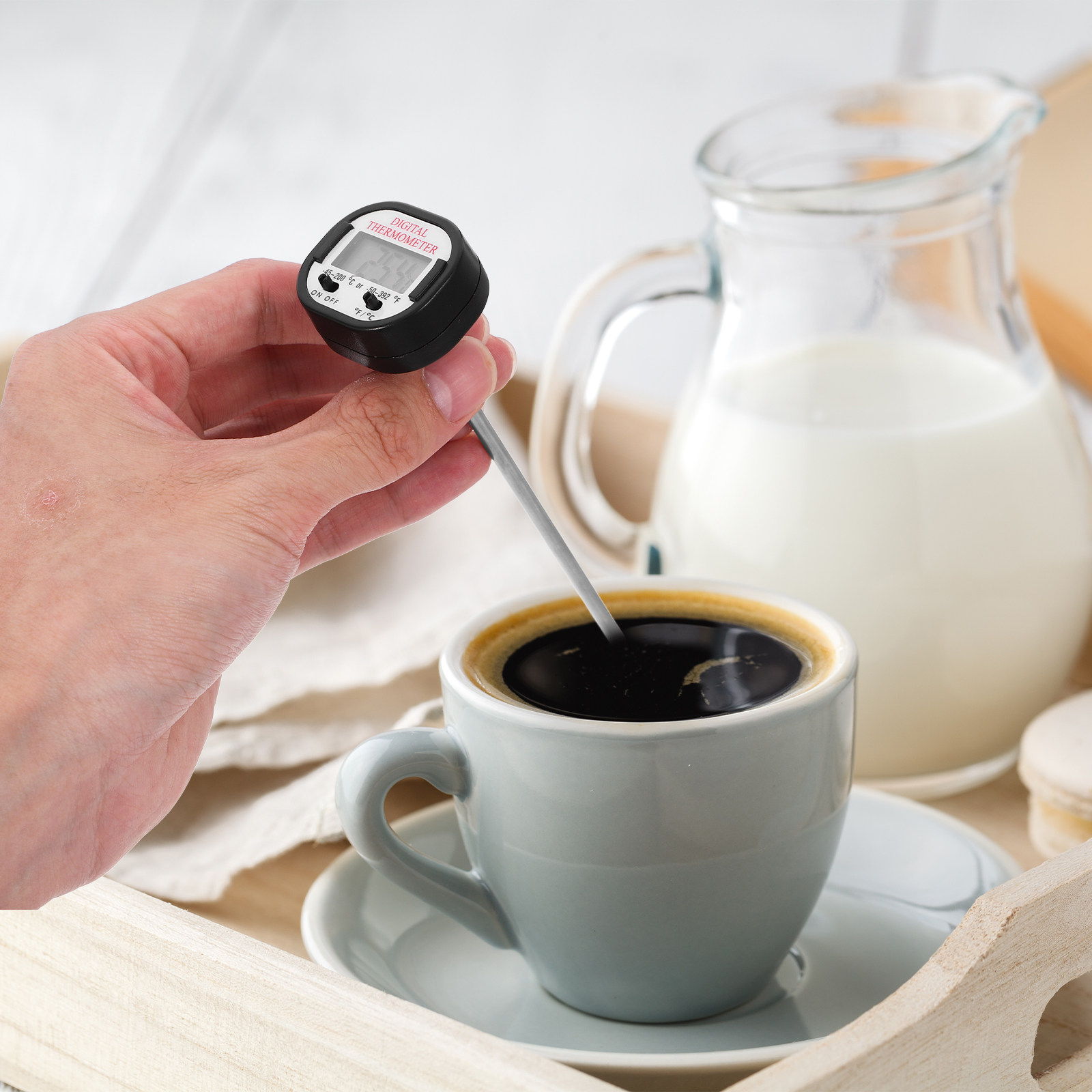 Home Cooking Food - Elektronische voedselthermometer Keuken Bakken Barbecue Precisiesonde