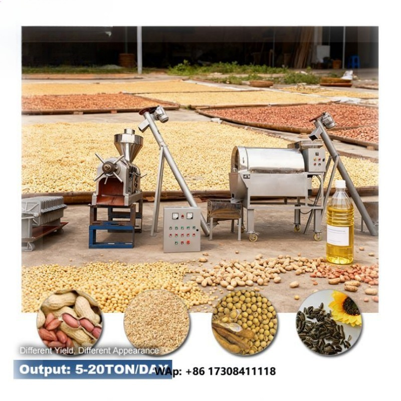 Home Cooking Food - Kwaliteitsborging kookolie persen/verwerkingsmachine voor zonnebloem, soja,