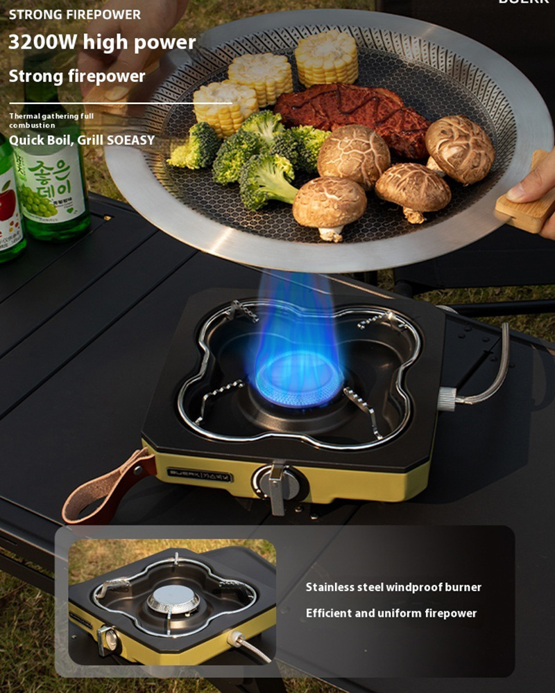Buerk Desktop Outdoor Gasfornu - Home Cooking Gas Stove recensie en prijs