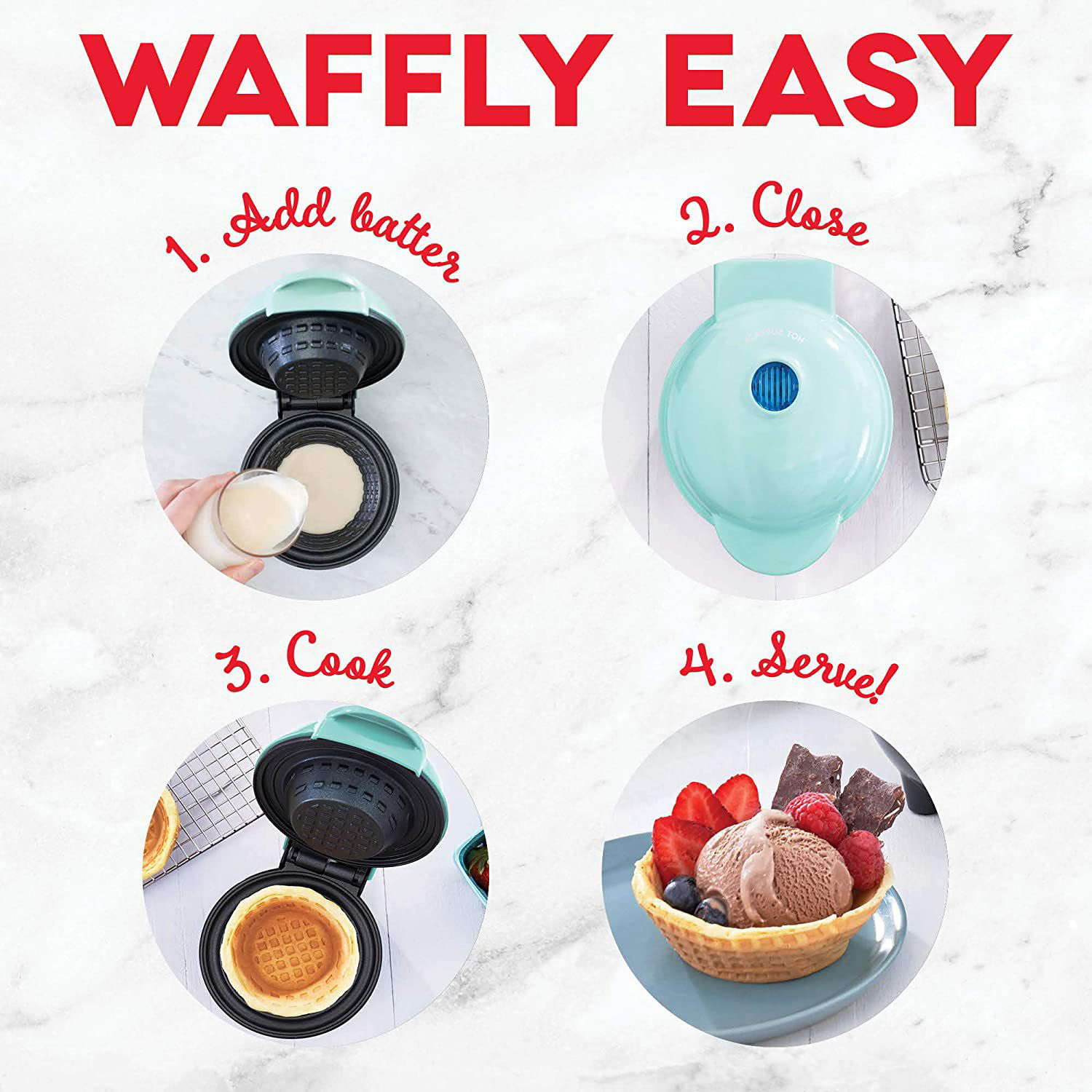 Multifunctionele wafelijzer, o - Home Cooking Egg Roll recensie en prijs