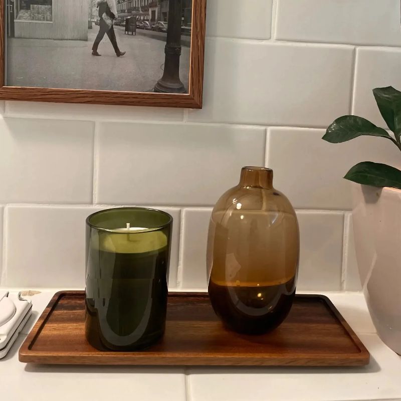 Natuurlijk houten rechthoekig  - Home Cooking Recipes recensie en prijs