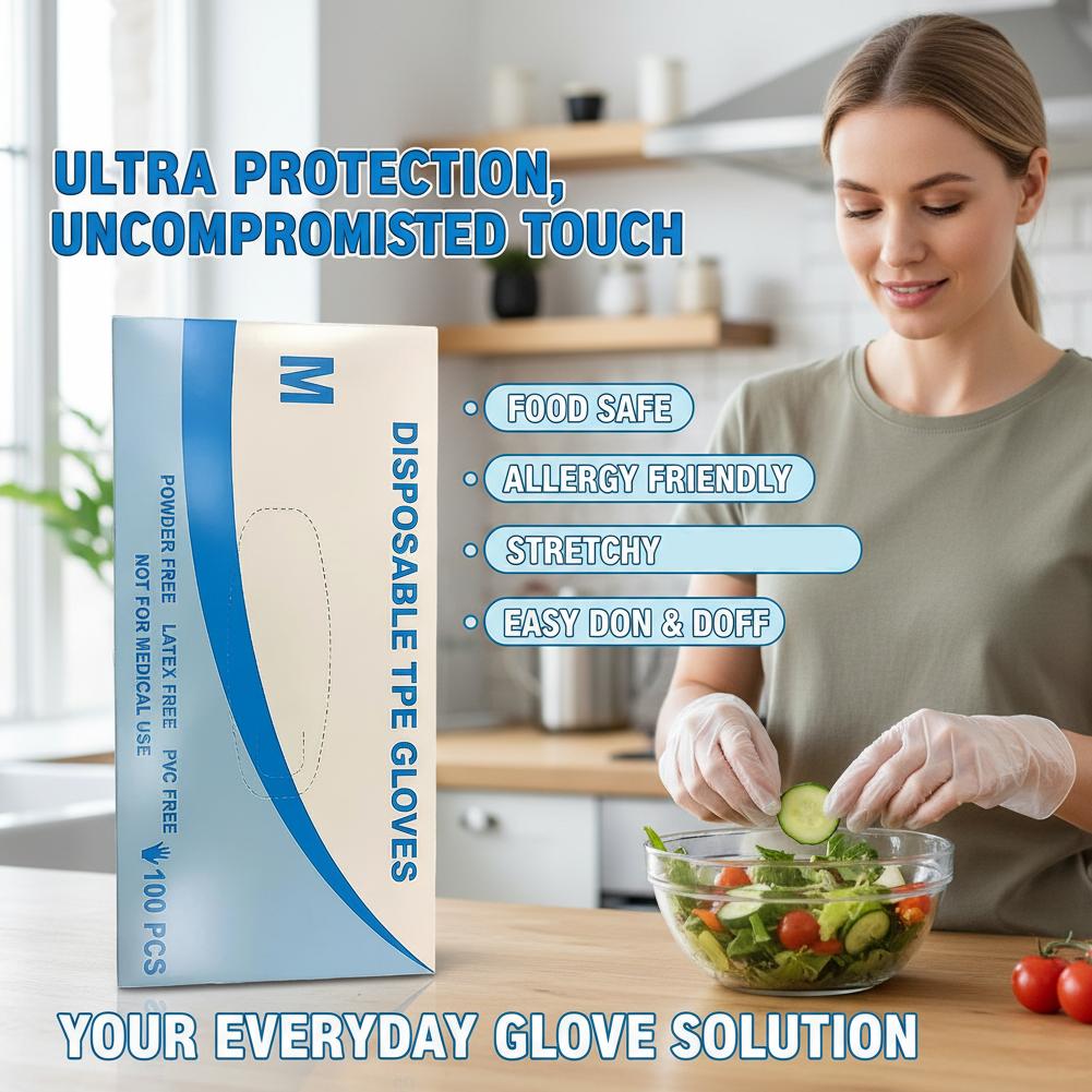 100 stks/set Wegwerp TPE-hands - Home Cooking Oil Disposal recensie en prijs