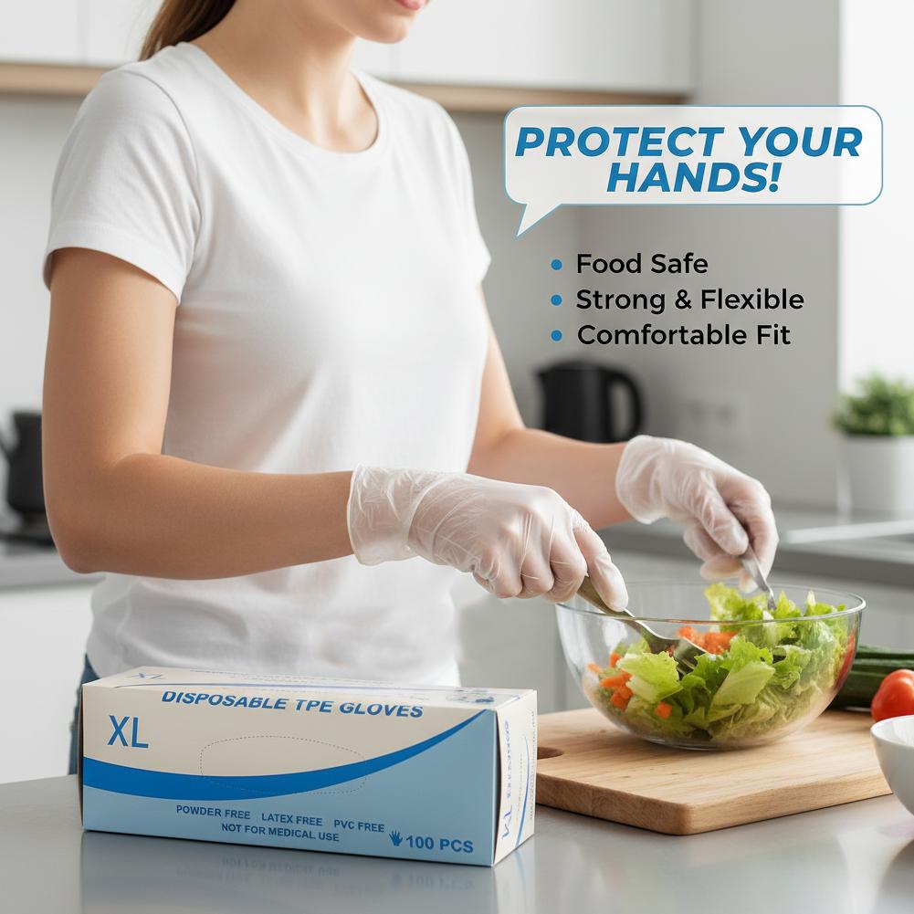 100 stks/set Wegwerp TPE-hands - Home Cooking Oil Disposal recensie en prijs