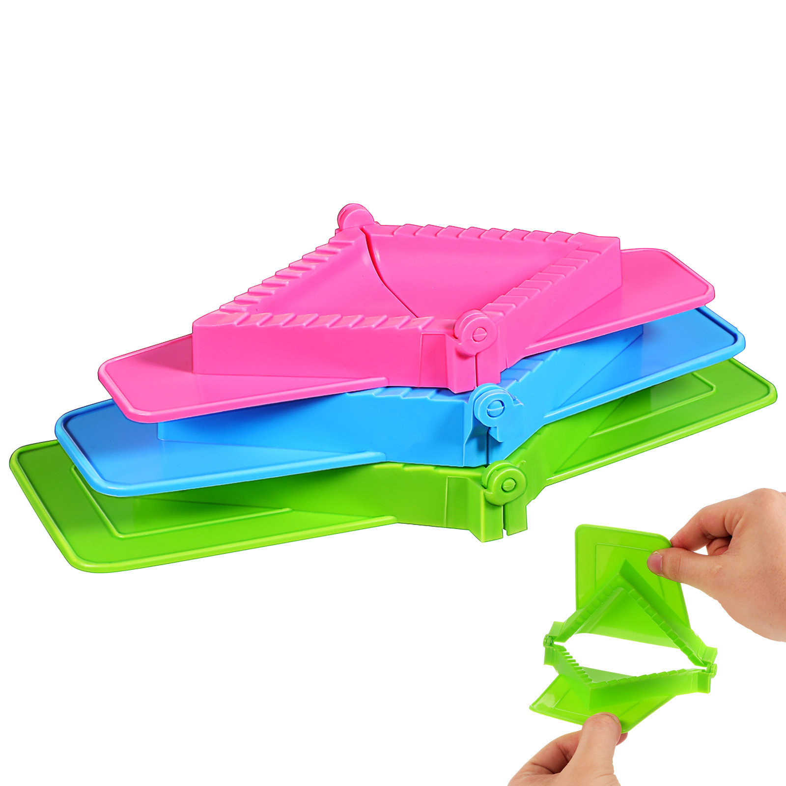 3-delige plastic dumplingvorme - Gyoza Dumpling Maker recensie en prijs