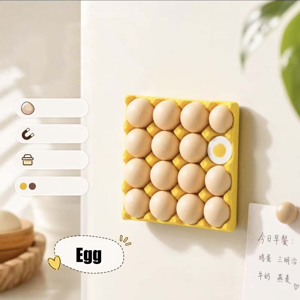 Eierkoelkastmagneten Set Leuke - Home Cooking Recipes recensie en prijs