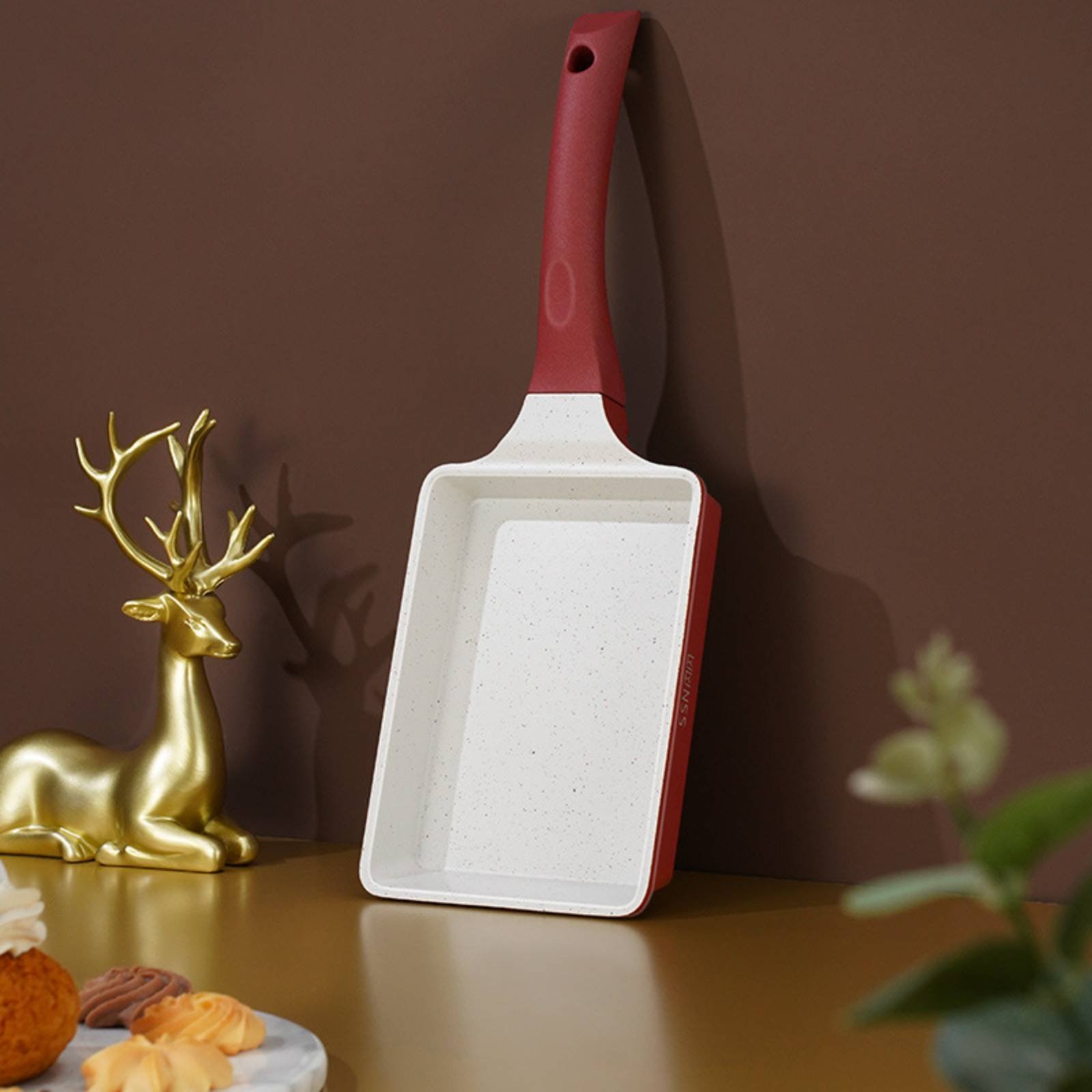 Tamagoyaki Pan Anti-aanbakpan  - Home Cooking Egg Roll recensie en prijs