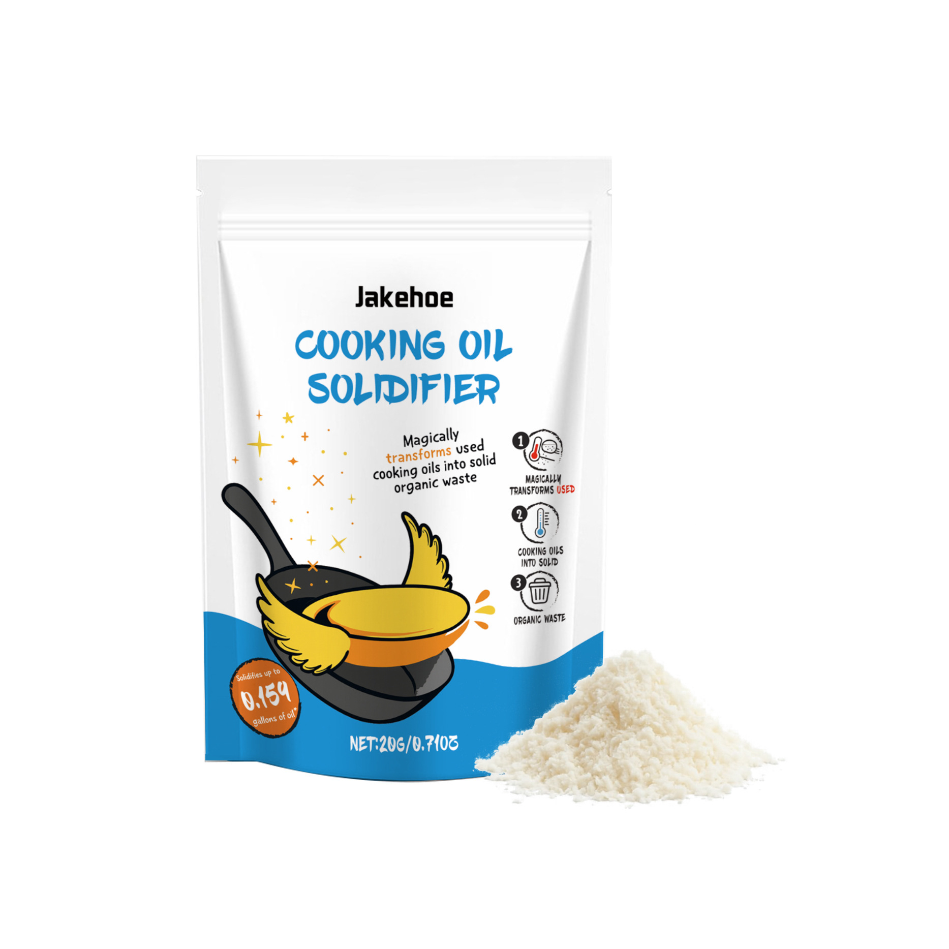 Kookolieverharder Easy Grease  - Home Cooking Oil Disposal recensie en prijs