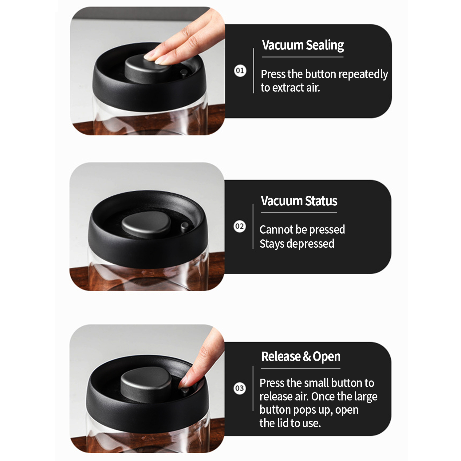 OANKR Vacuüm Koffiebus 500ml 9 - Home Cooking Food recensie en prijs