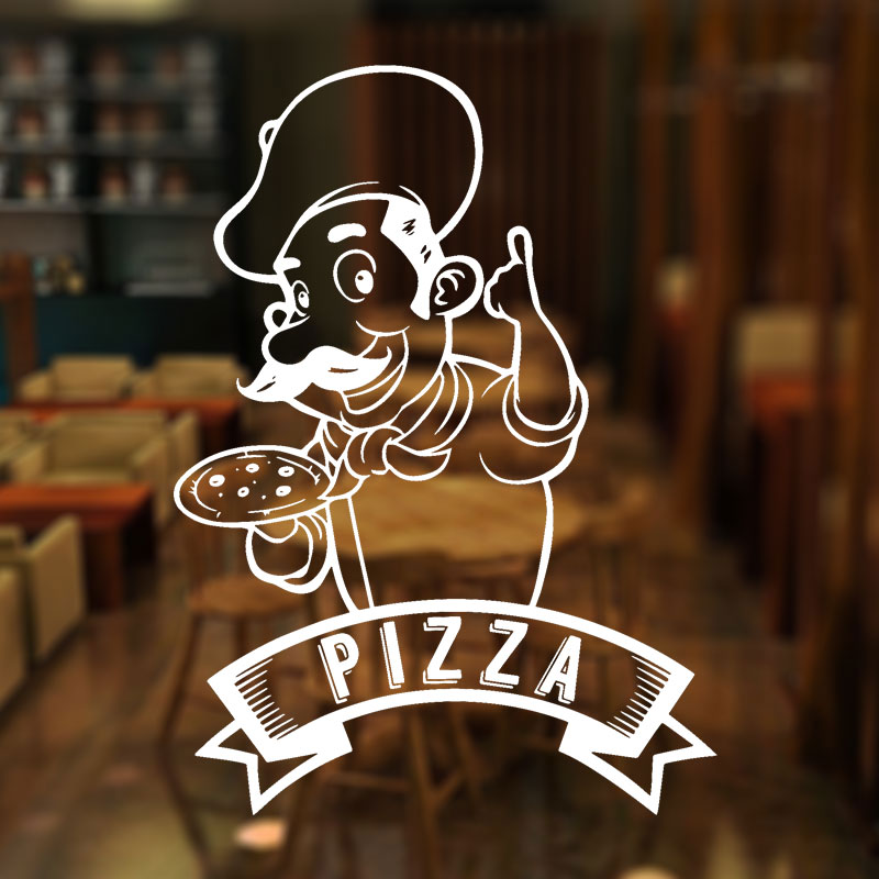 Pizza Pizzeria Logo Cook Teken - Home Cooking In Italian recensie en prijs