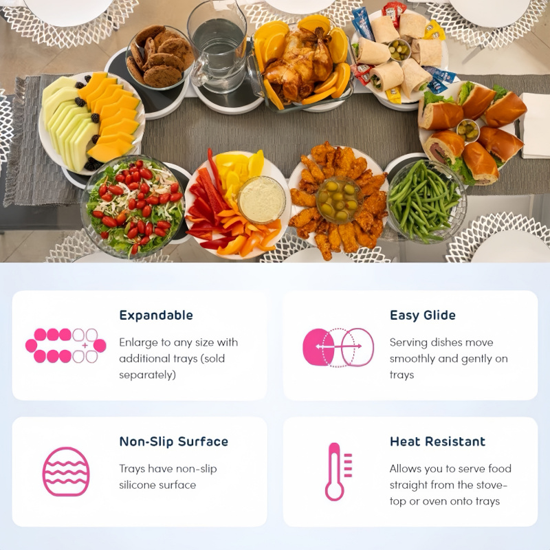 Draagbare uitbreidbare Lazy Su - Home Cooking Recipes recensie en prijs