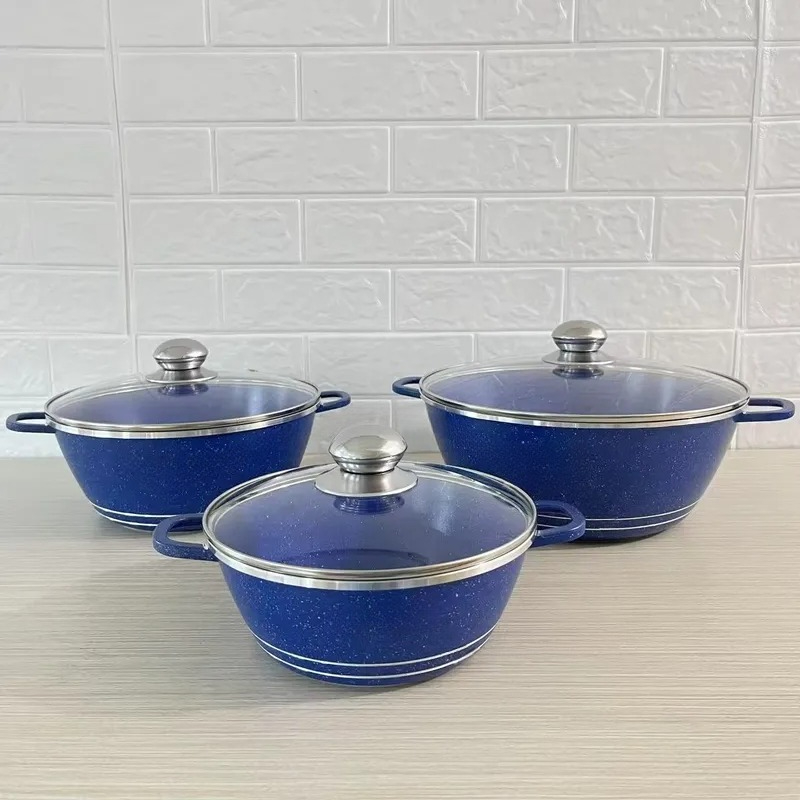 JMZ Kookgereiset Granieten koo - Home Cooking Set recensie en prijs