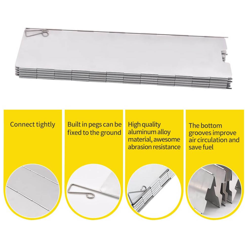 8 platen aluminium voorruitkac - Home Cooking Gas Stove recensie en prijs