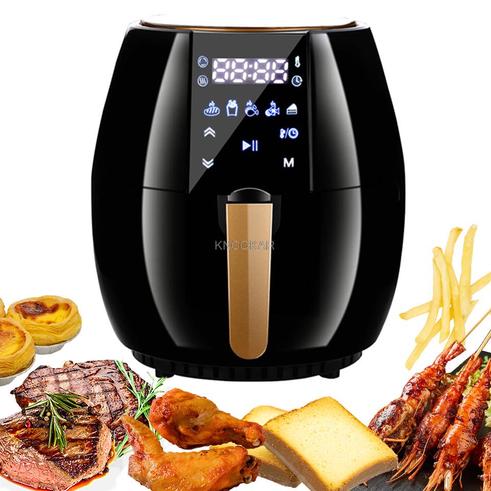 Slimme luchtfriteuse zonder ol - Home Cooking Oil Disposal recensie en prijs